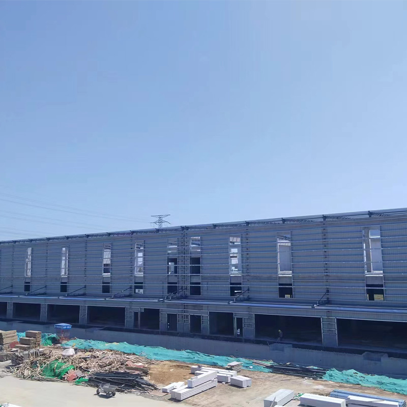 物流分撥基地鋼結(jié)構(gòu)工程安裝